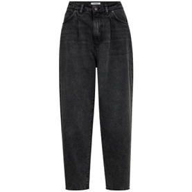 Co'couture VikaCC Pleat Jeans, Sort
